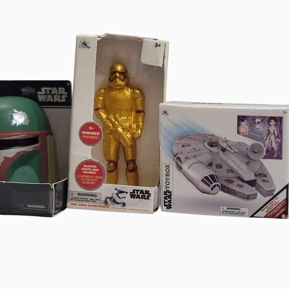 Star Wars Mandelorian Disney Mini Brands Gold Lot - Picture 3 of 8